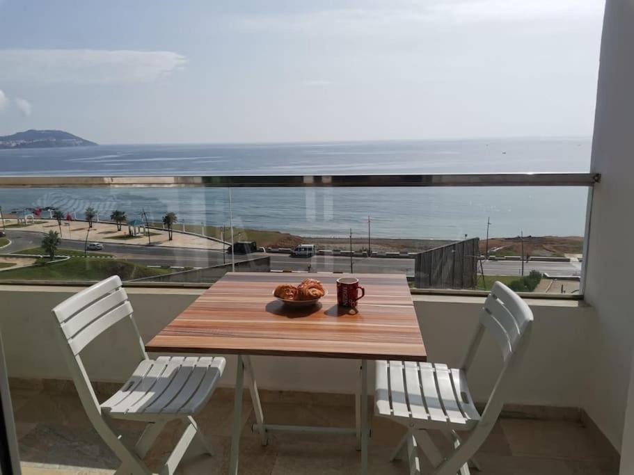 Appartf3 Vue Panoramique Sur Mer Residence Vista Del Mar Al-Funajdik Zewnętrze zdjęcie