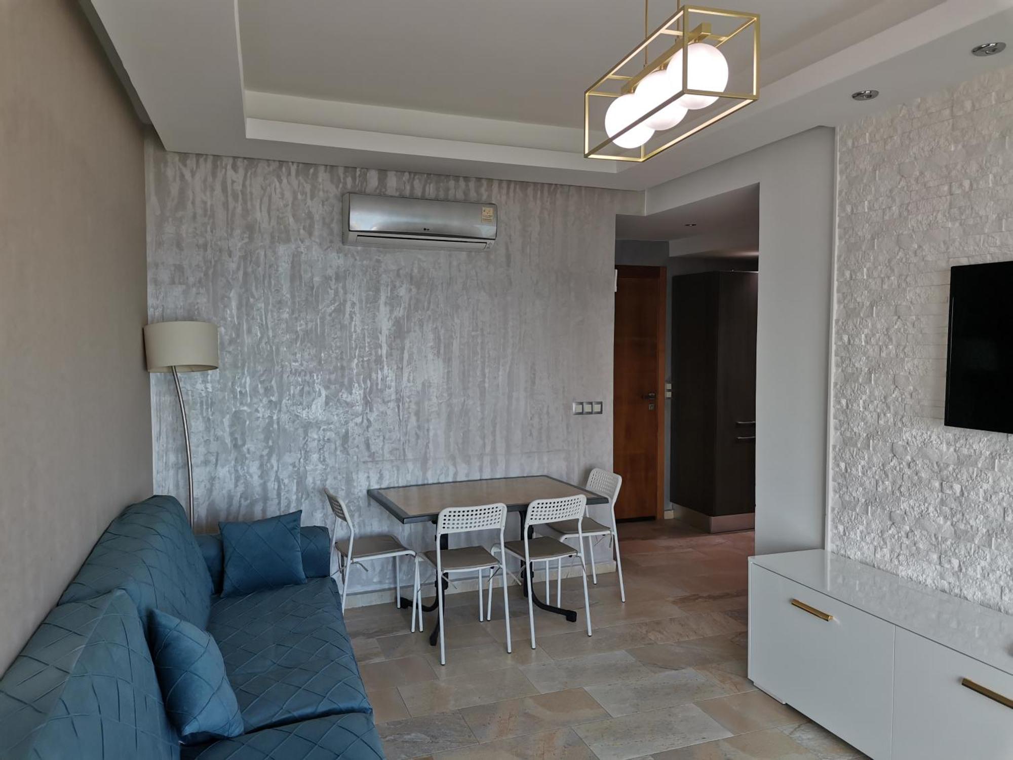 Appartf3 Vue Panoramique Sur Mer Residence Vista Del Mar Al-Funajdik Zewnętrze zdjęcie