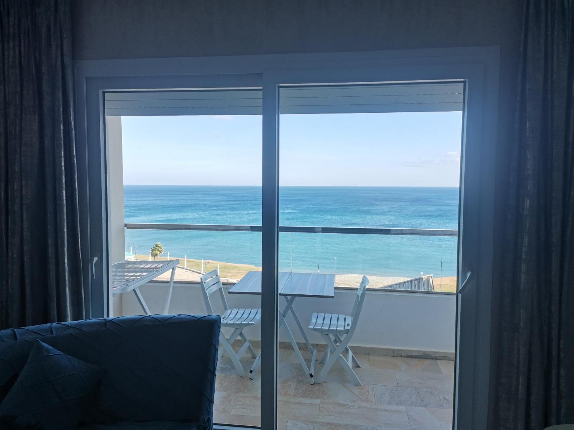 Appartf3 Vue Panoramique Sur Mer Residence Vista Del Mar Al-Funajdik Zewnętrze zdjęcie