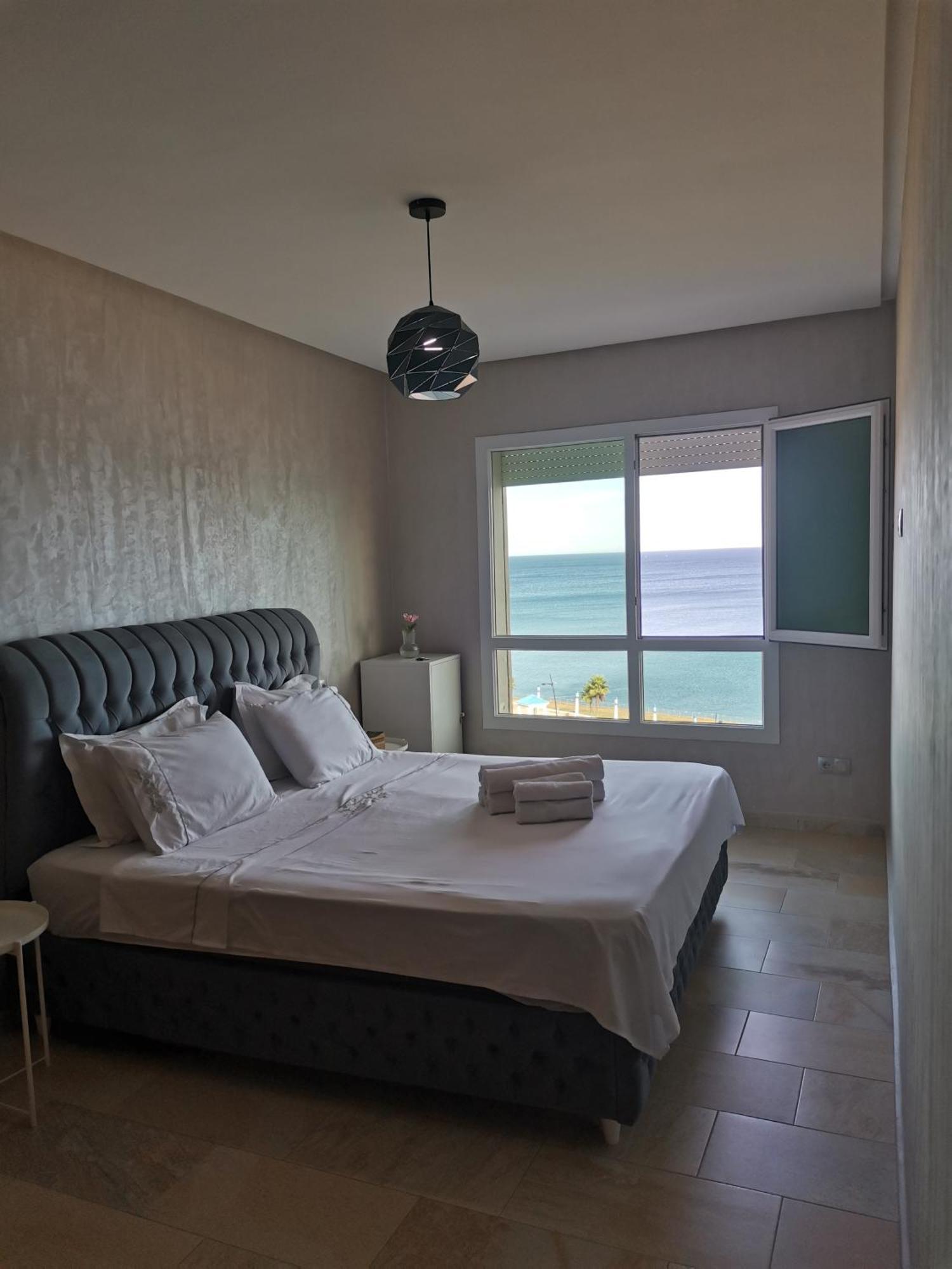 Appartf3 Vue Panoramique Sur Mer Residence Vista Del Mar Al-Funajdik Zewnętrze zdjęcie