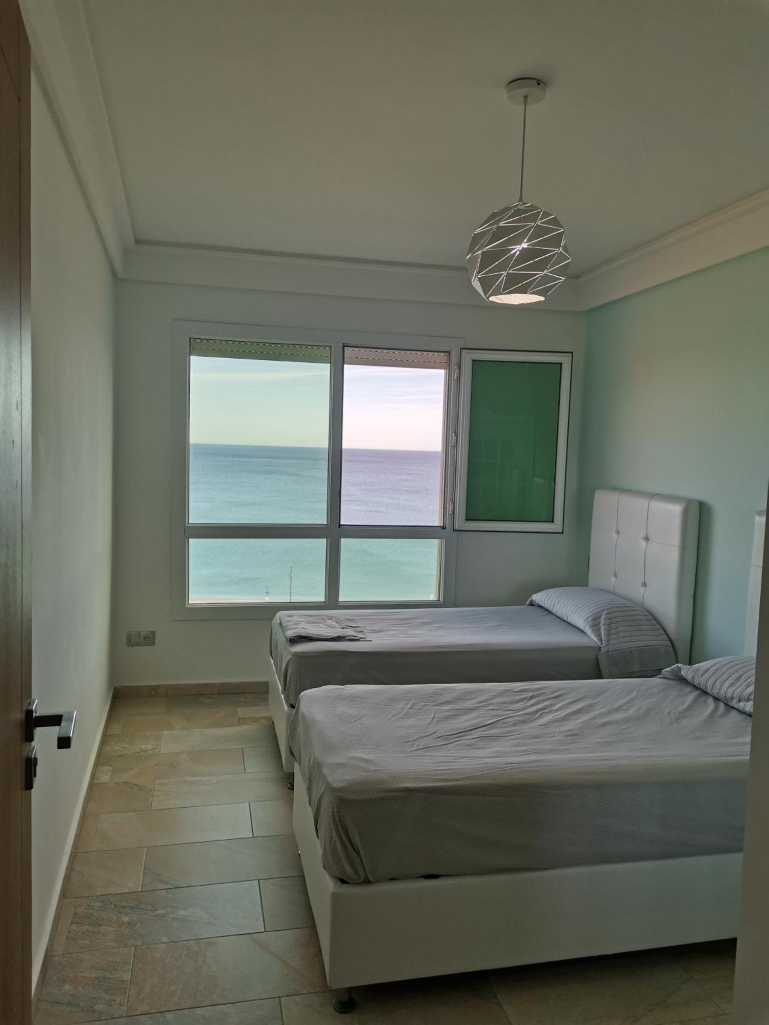 Appartf3 Vue Panoramique Sur Mer Residence Vista Del Mar Al-Funajdik Zewnętrze zdjęcie
